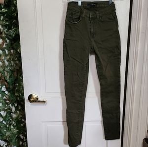 KanCan Olive Green Skinny Jeans Stretch KC16580L